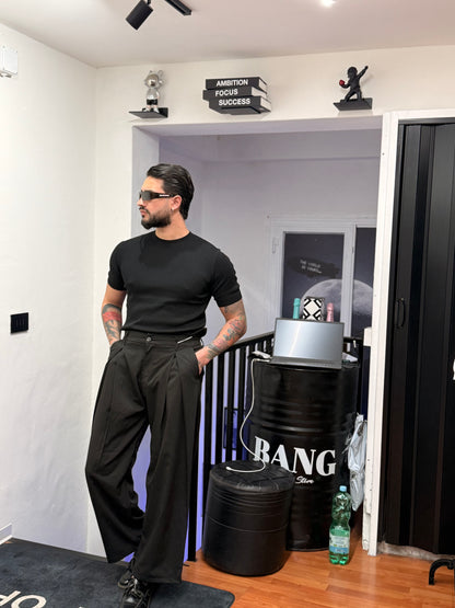 T-SHIRT FILO A COSTE NERA