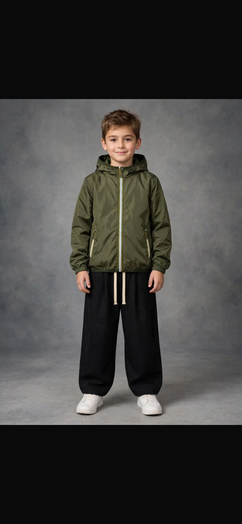 Giubbotto Mood K-WAY verde militare
